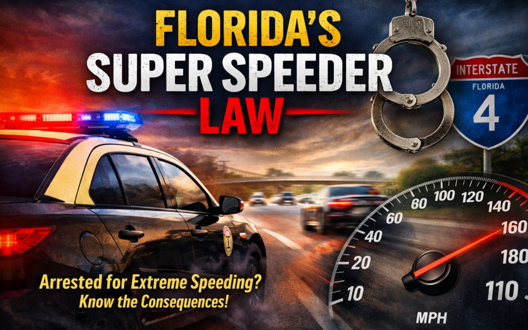 Can You Go to Jail for Speeding in Florida? Super Speeder Law Breakdown