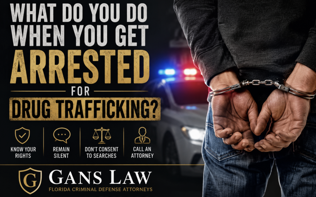 What Should You Do If You’re Arrested for Drug Trafficking in Florida?