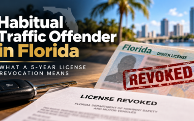 Habitual Traffic Offender in Florida: HTO Laws & 5-Year License Revocation